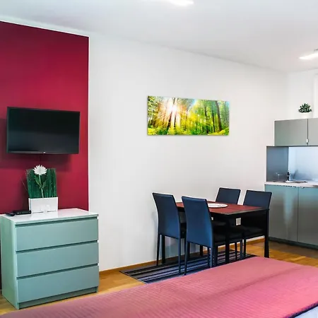 Prague Apartment In Residential Tower - Parking Exterior photo